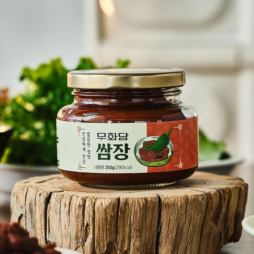 무화당 저당 알룰로스 쌈장 250g