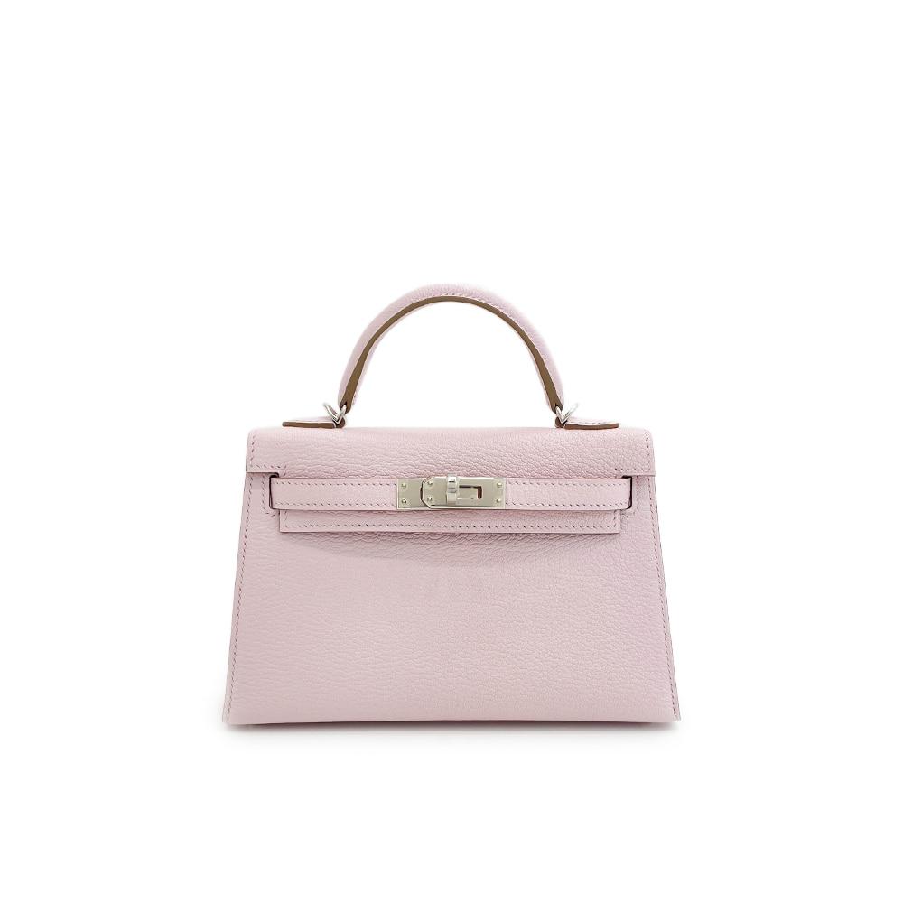 에르메스 미니켈리투 모브페일 은장 U각인