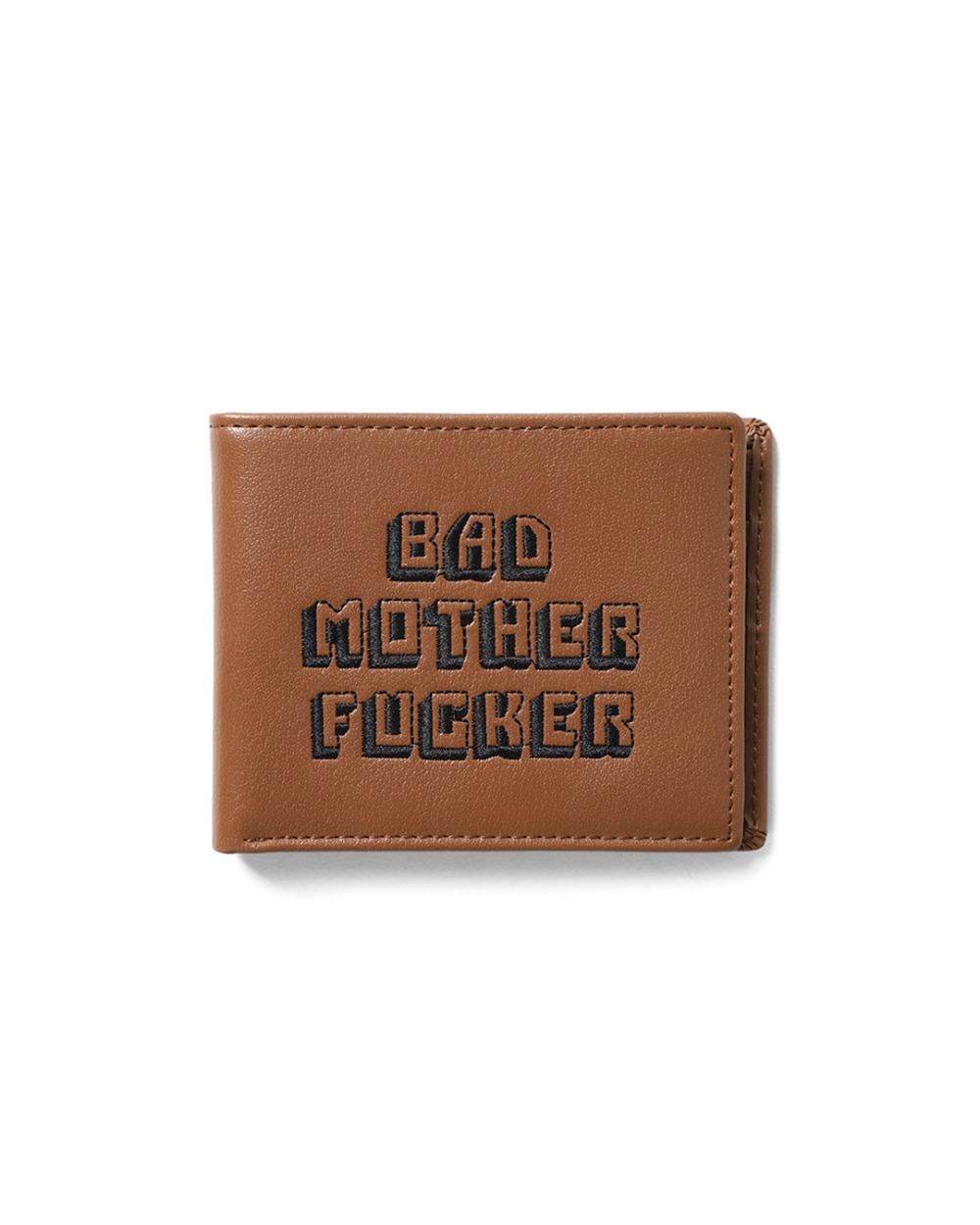 [PULP FICTION] BROWN EMBROIDERED WALLET