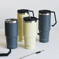 레벤호프 이중진공 스텐 빨대 손잡이 텀블러 750ml 900ml SSG