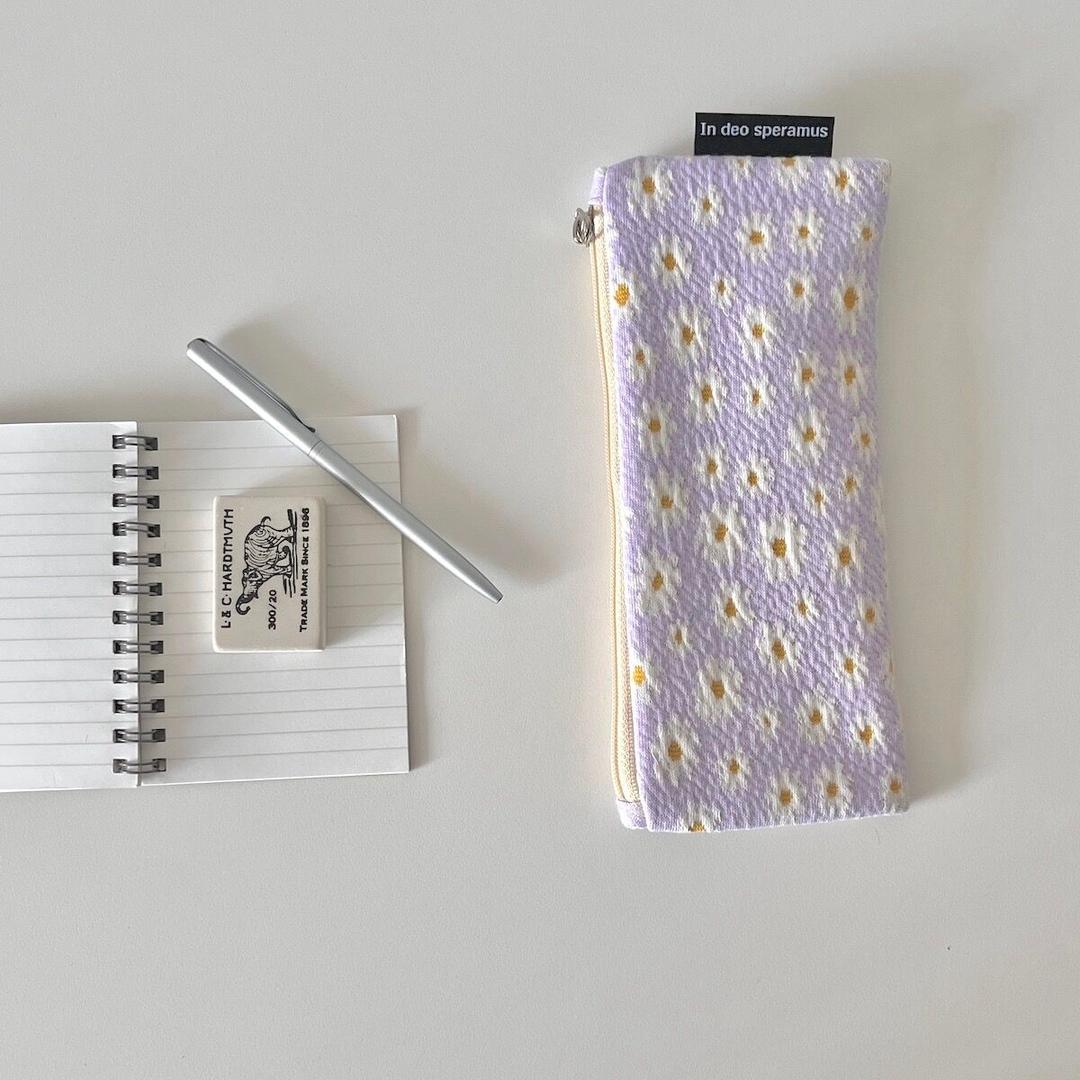 자가드 보라 필통