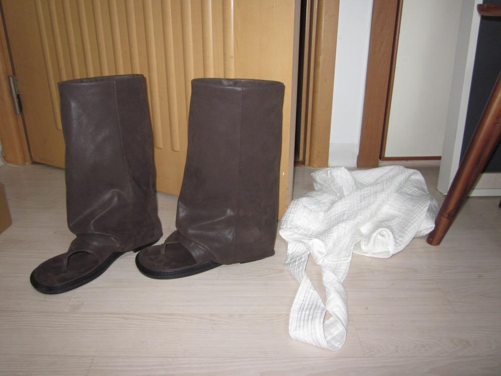 키이라 쪼리 워머 부츠