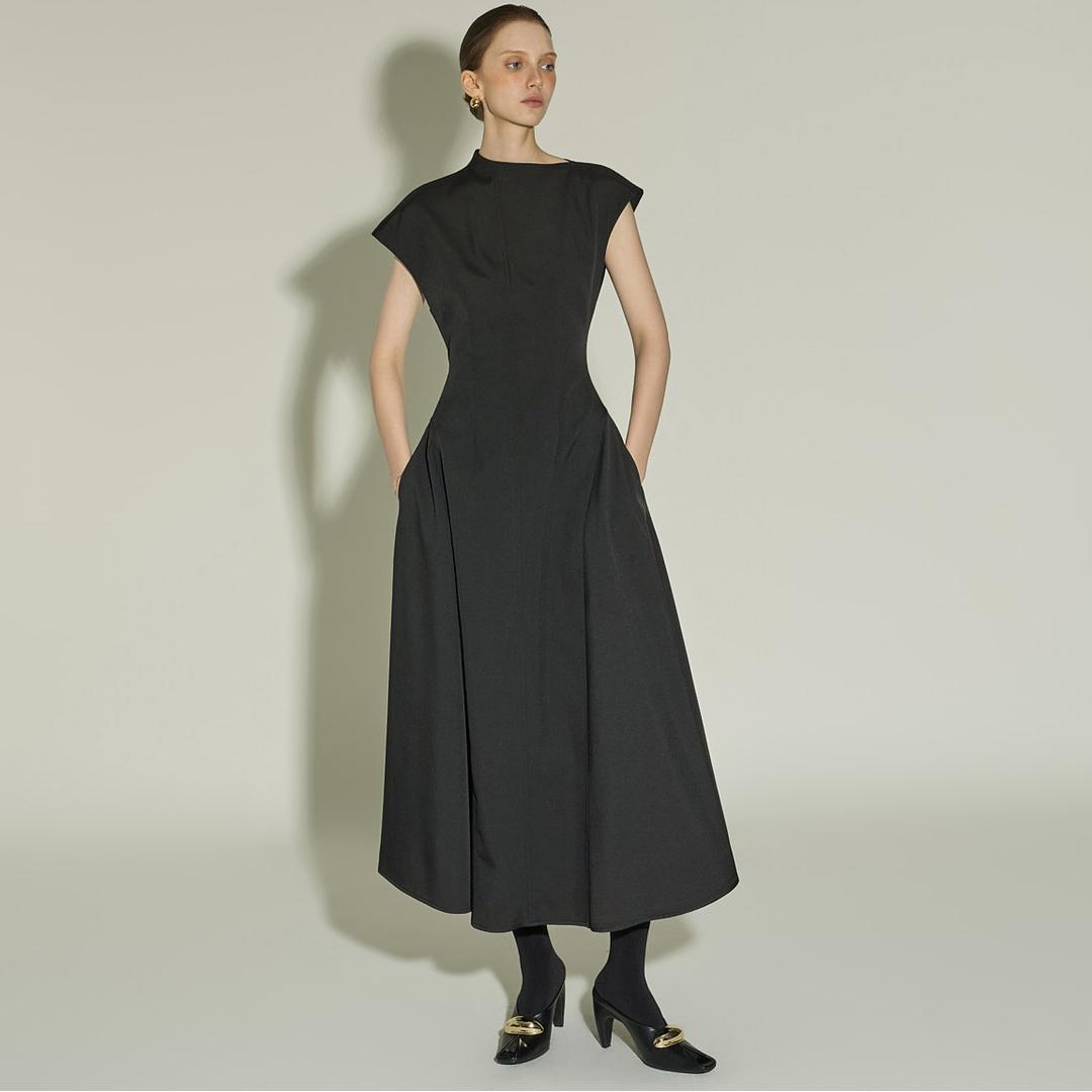 D9569 에이라인 플레어 원피스