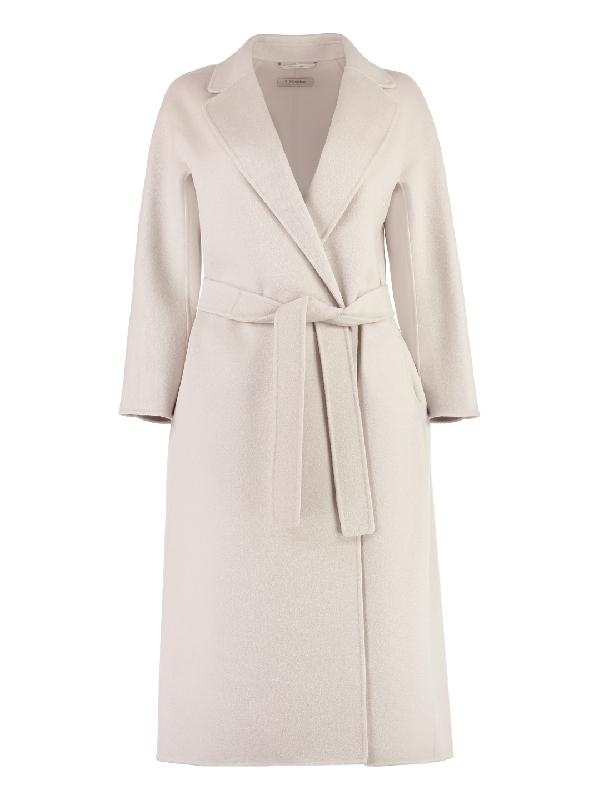 ESTURIA 버진 울 로브 코트