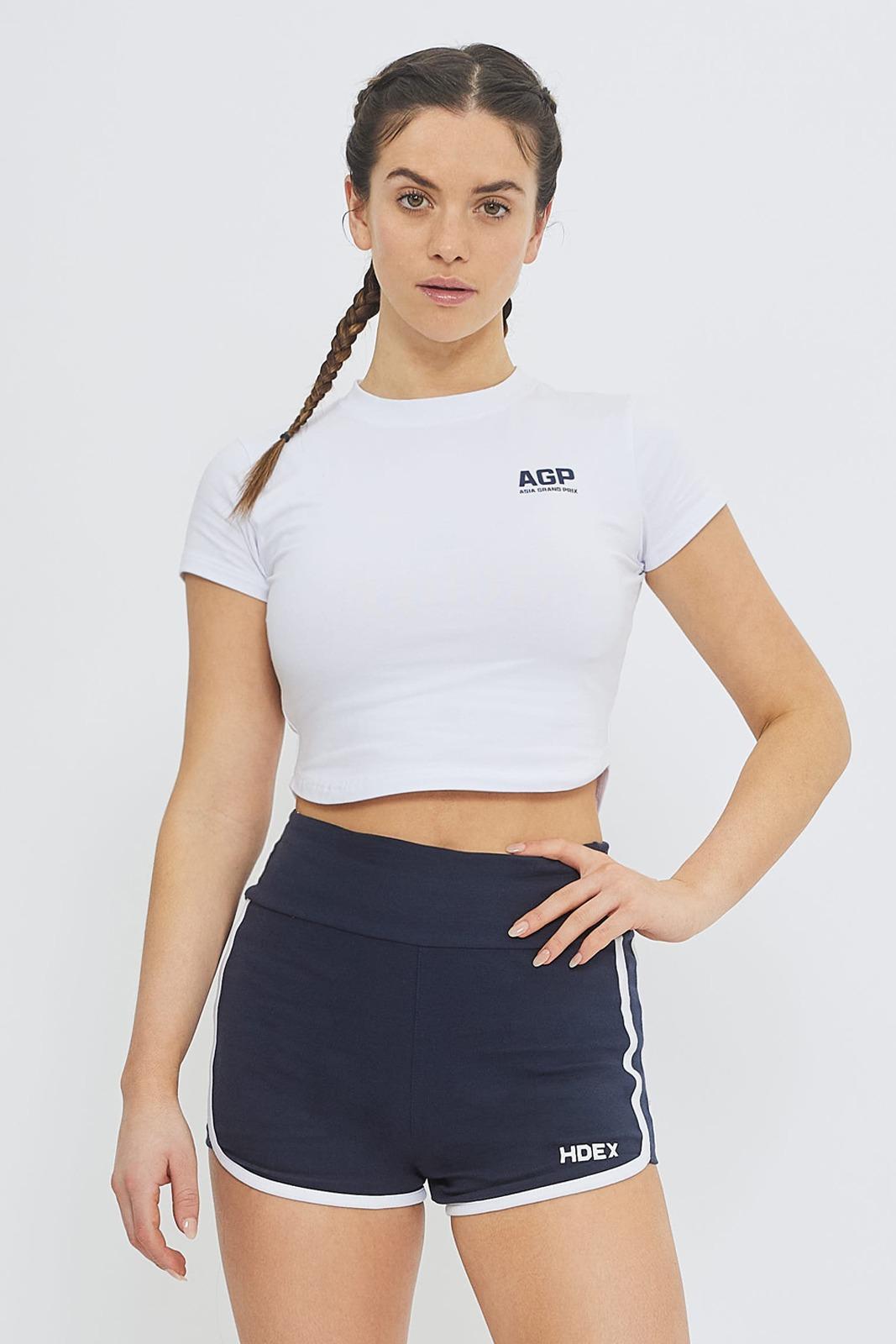 우먼스 AGP 라운드 크롭탑 2 color