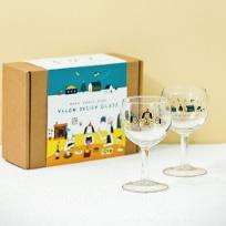 발론 디자인글래스 190 와인잔 선물세트(2P)