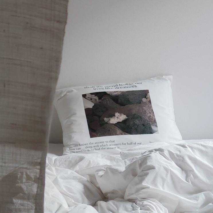 [made] noon stone pillow cover