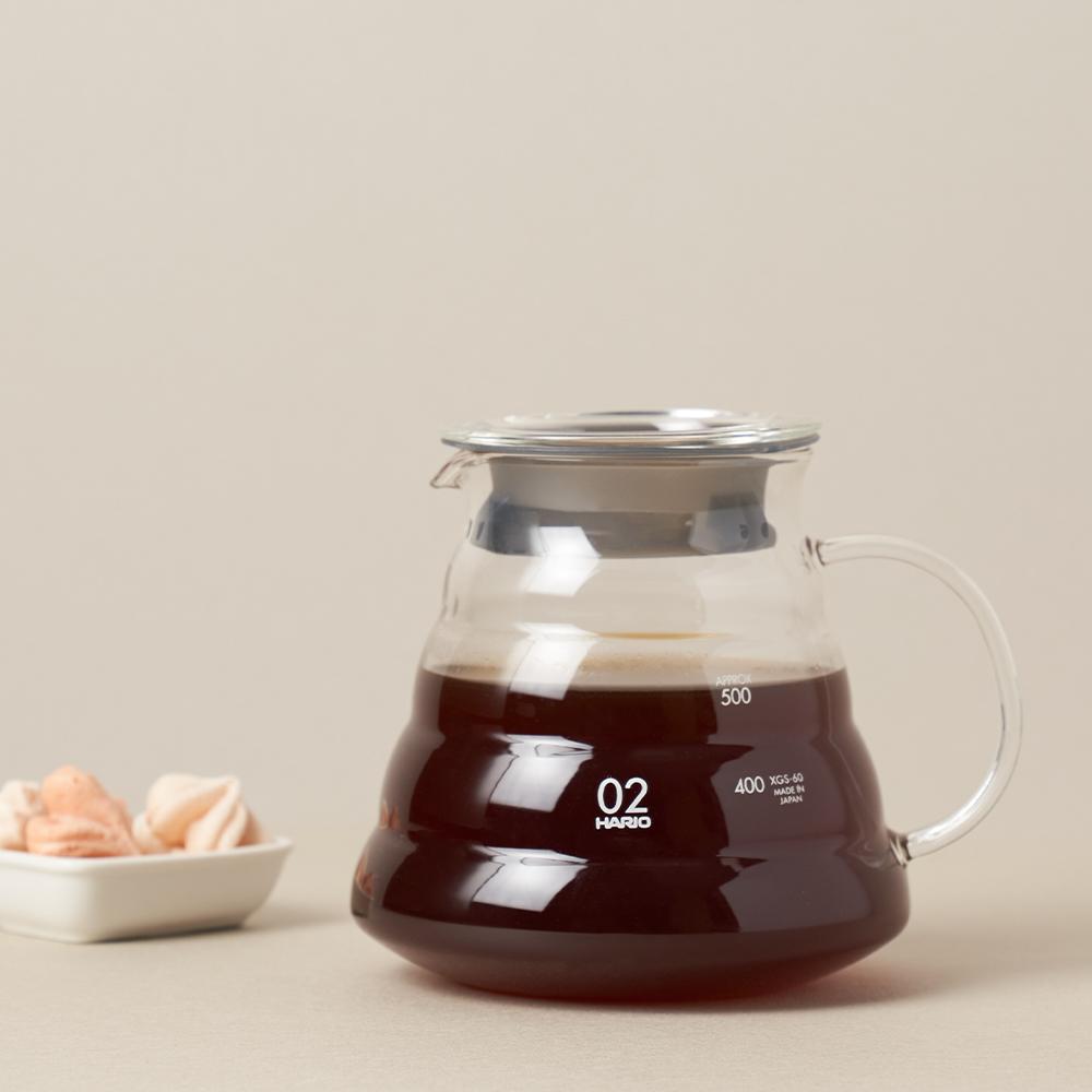 하리오 클리어 렌지 서버 600ml XGS-INT-02TB