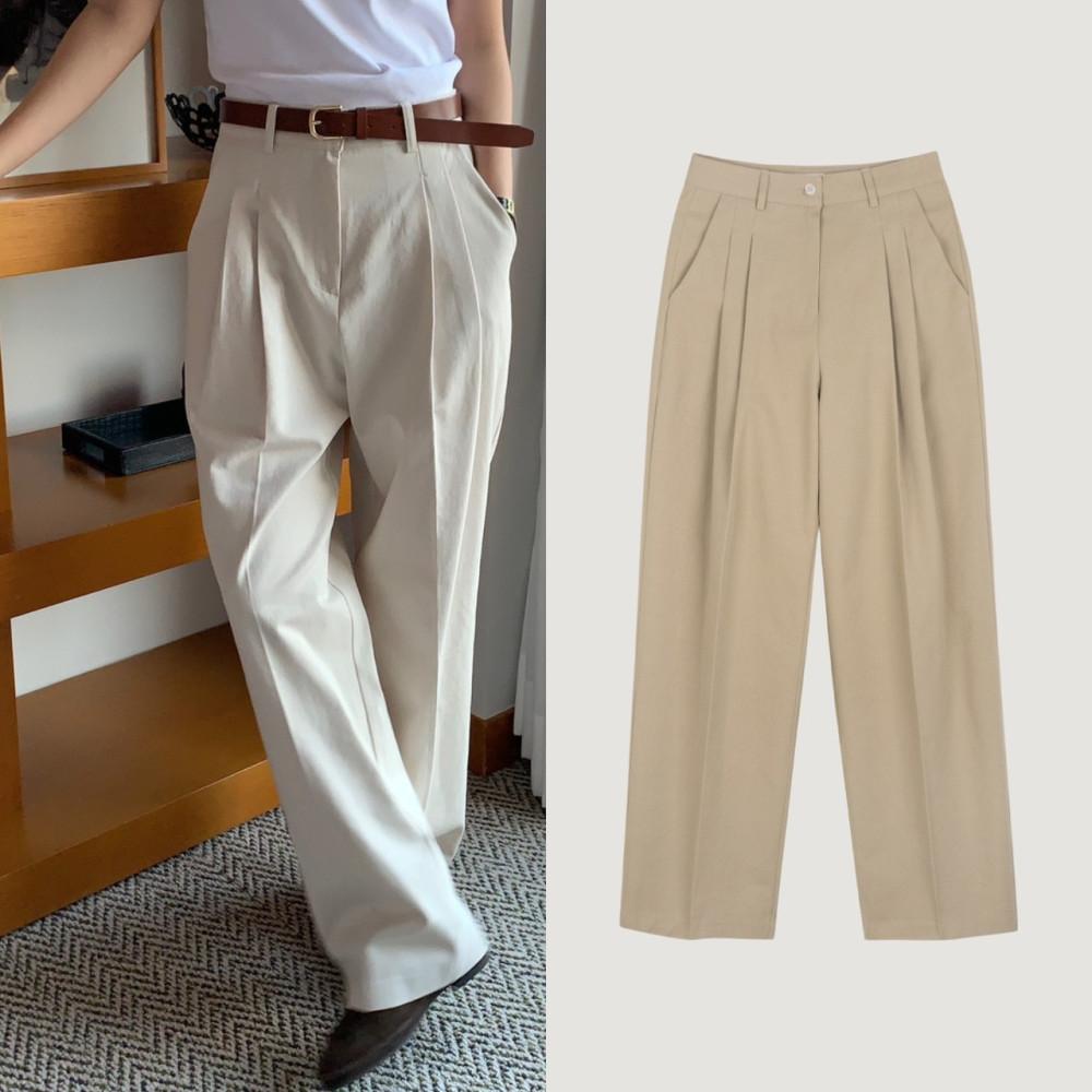 (아이s3M4 베s5m4 당일) 메이세븐 피츠 핀턱 슬랙스 팬츠