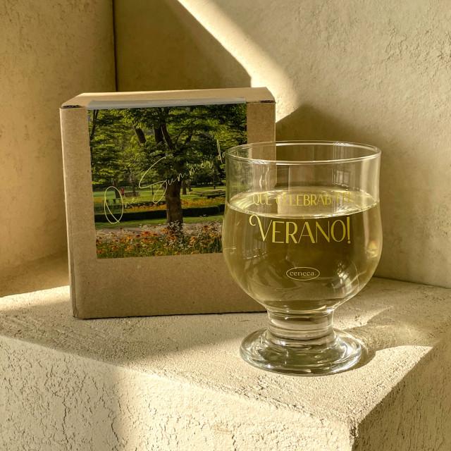베라노 홈카페 유리컵 고블렛잔 집들이선물 요거트볼 예쁜 감성 유리잔 와인 하이볼
