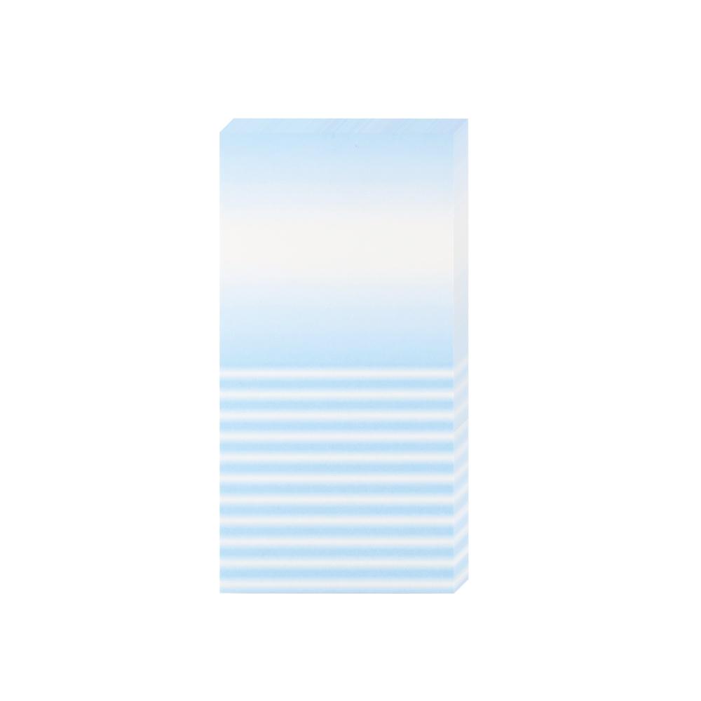Free memo pad (blue gradation)