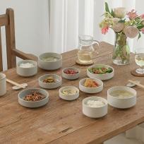 솔리드 2인 그릇 식기세트 14P