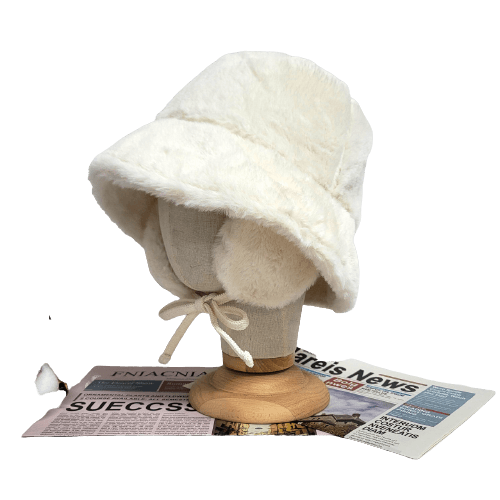 방한모자 올리브 군밤 밍크 페이크퍼 패딩 캠핑 귀도리 귀달이 털 여성 겨울 벙거지 모자