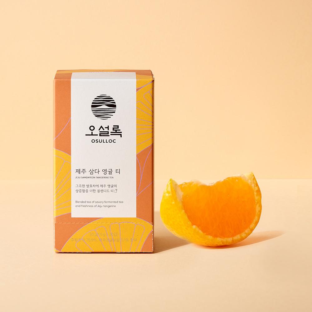 [본사직영] 오설록 제주 삼다영귤 티 20입 티백 [원산지:상세설명에 표시]
