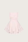 [ Pre-order ] Romantic satin flare dress, Pink