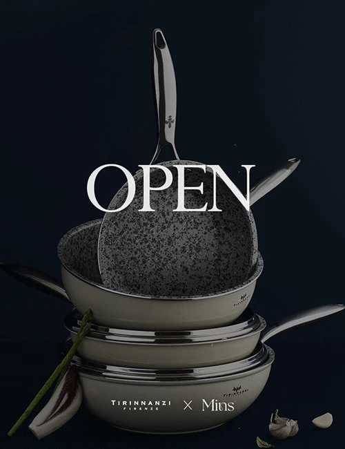 [민스샵X티리난지] 피렌체 그라니토 프라이팬 & 웍