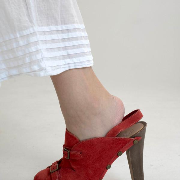 See by Chloé Suede Platform Slingback Clogs