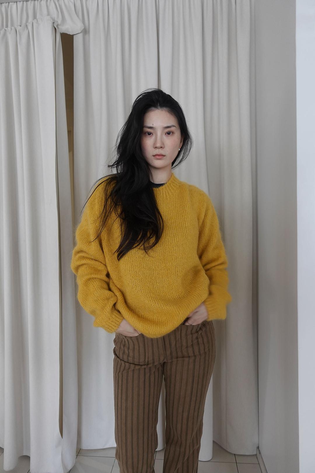 allure mohair knit -2C