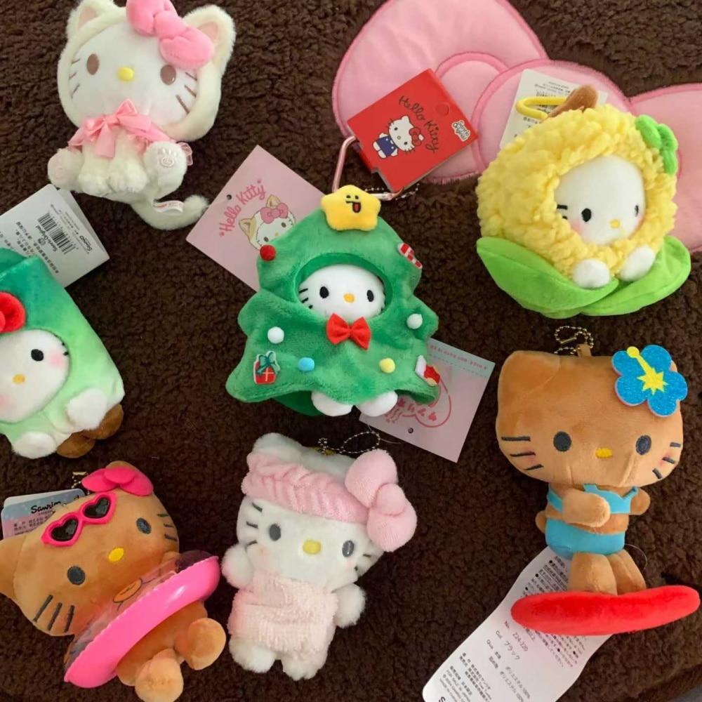 띠끄룸 kitty collect 헬로키티 크리스마스 키링 15type