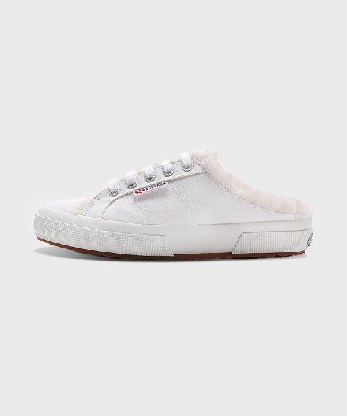2402 뮬 FUR white 화이트