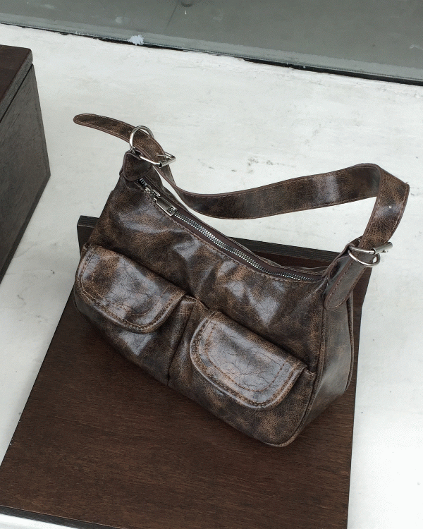 데이빈 하이 레더 호보백 bag