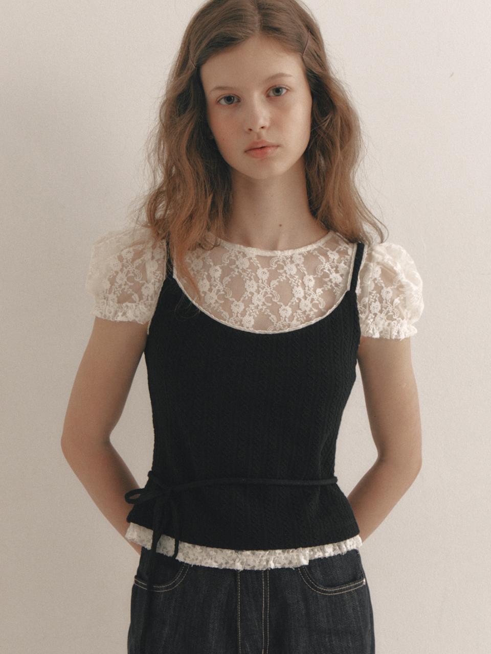 String Layered Sleeveless(3color)[3/6 예약배송]
