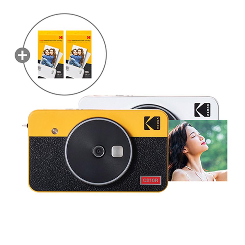 코닥 미니샷2 C210R+카트리지 68매 번들 휴대용 포토프린터 폴라로이드 즉석카메라