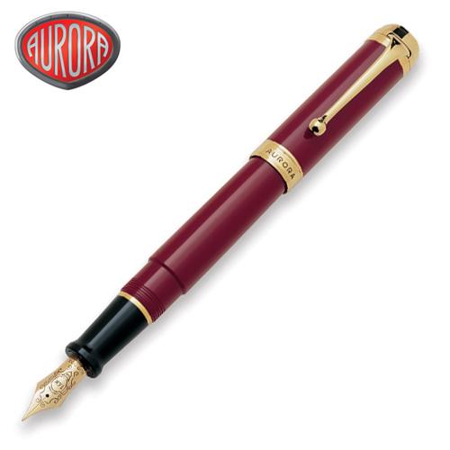 [ 45 %]오로라 탈렌튬 레진 골드 보르도 만년필(D12-X)