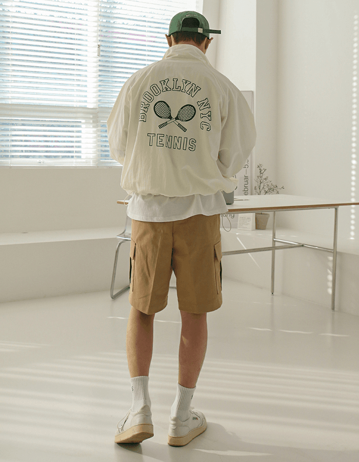 BROOKLYN NYC 나일론 투웨이 집업 (4Color)