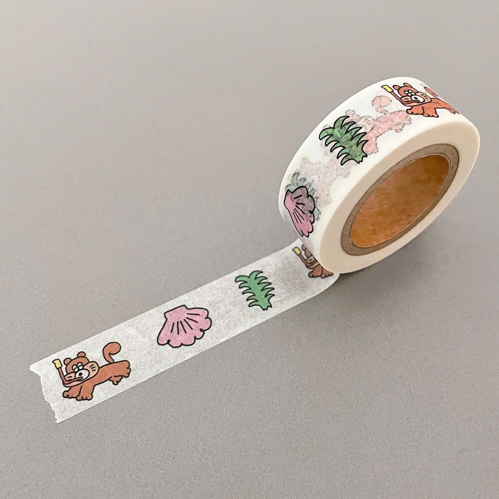 스쿠티 마스킹 테이프 - 썸머