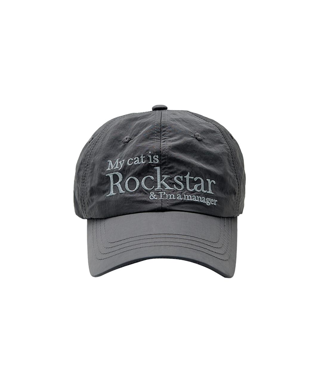 Rockstar cat cap (Charcoal) - 2/10 발송 예정