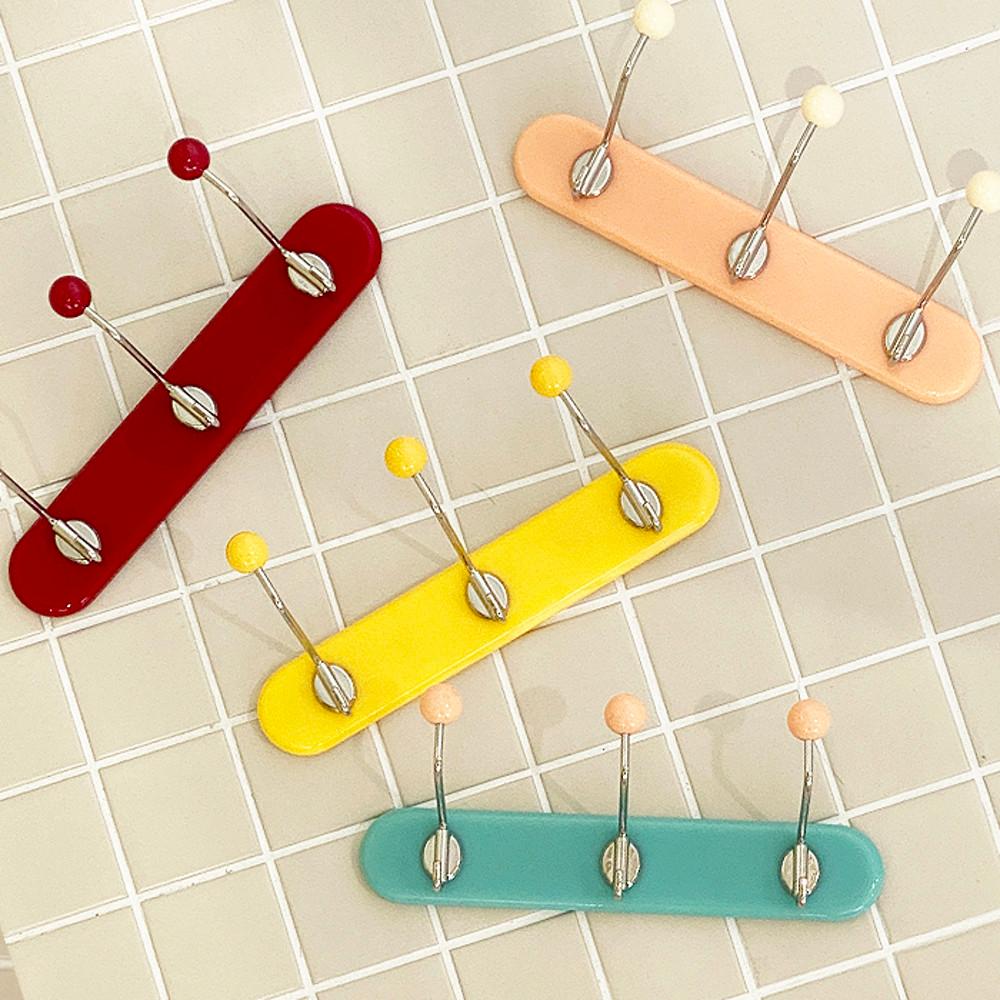 [DDWD]미니 빈티지 코트랙 자석 - 3구