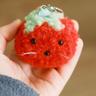 복실복실 작은 토마토 네코 keyring
