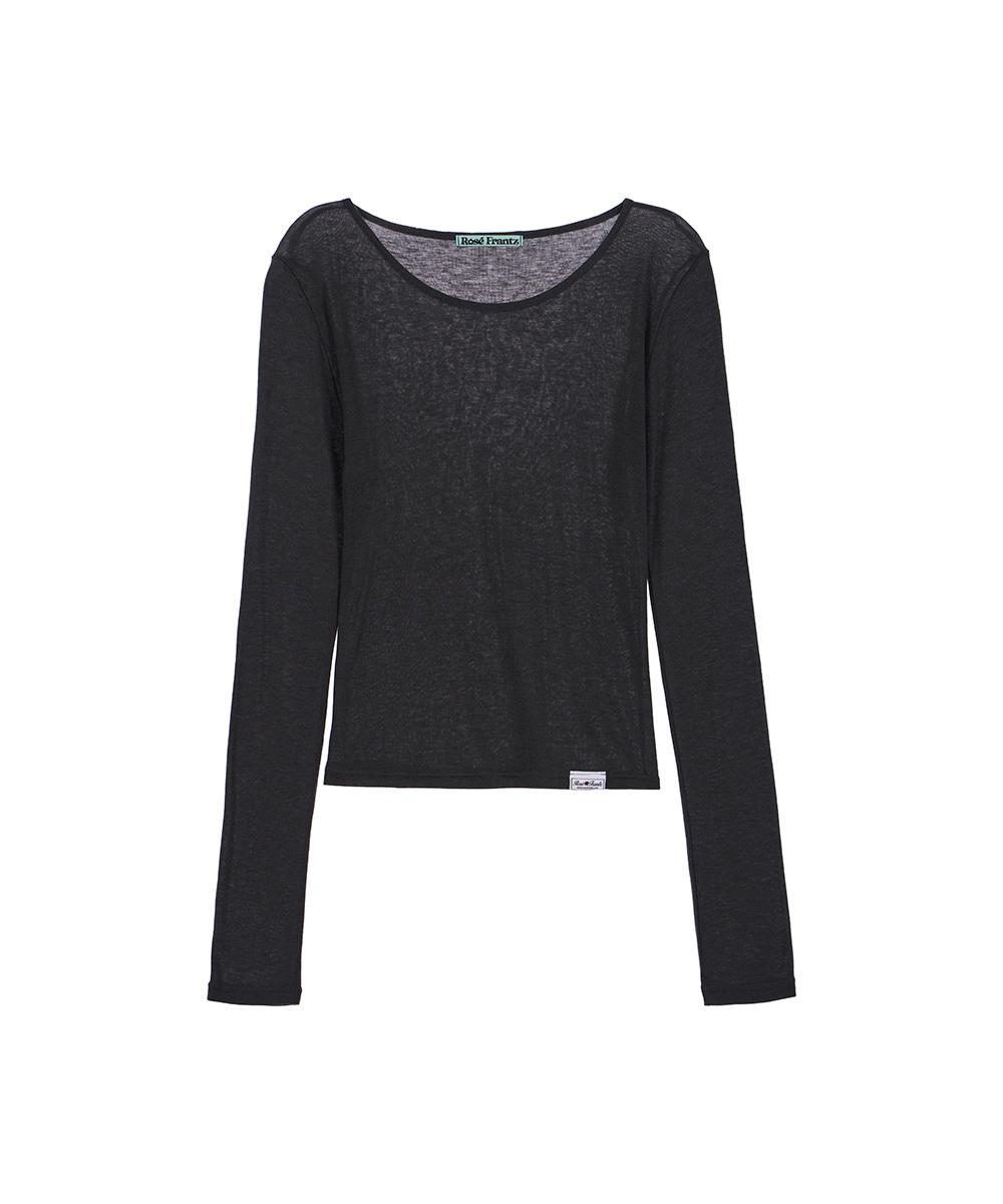 [9/19 예약발송] Essential Layered Long Sleeve [Charcoal]