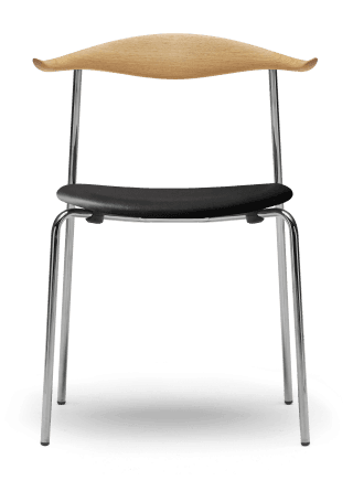 CH88P 체어 / 스테인레스 스틸 / 오크 & 오일 마감 / Thor 301, CARL HANSEN & SON