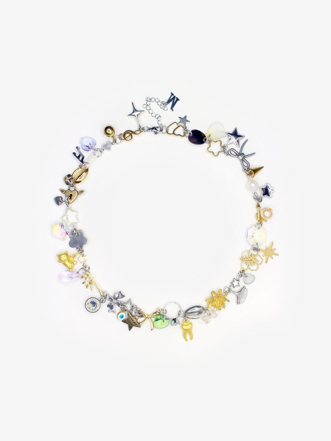 Sunset Charm Necklace — Marland Backus