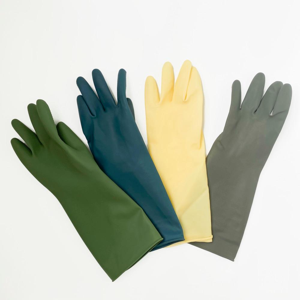 천연 라텍스 주방 고무장갑 친환경 포장 러버랩