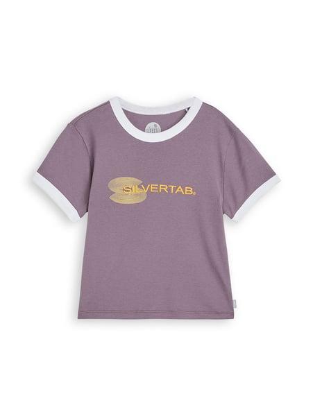 SILVERTAB™ 그래픽 링거 미니 티셔츠