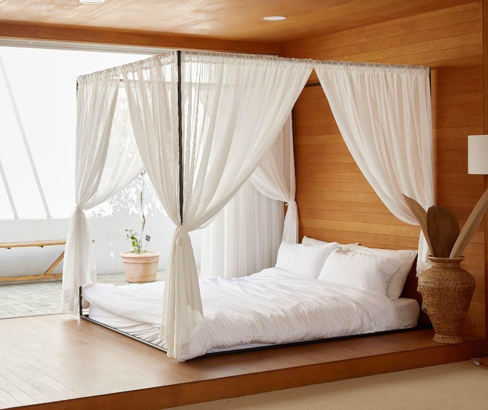 바이맘 사각 캐노피프레임 스위트룸(파우치 증정)