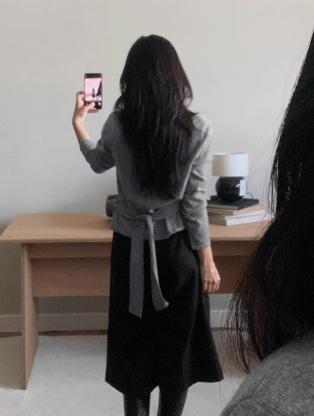 Ribbon knitwear<font style="font-size:0px