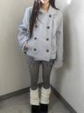 nore double short coat