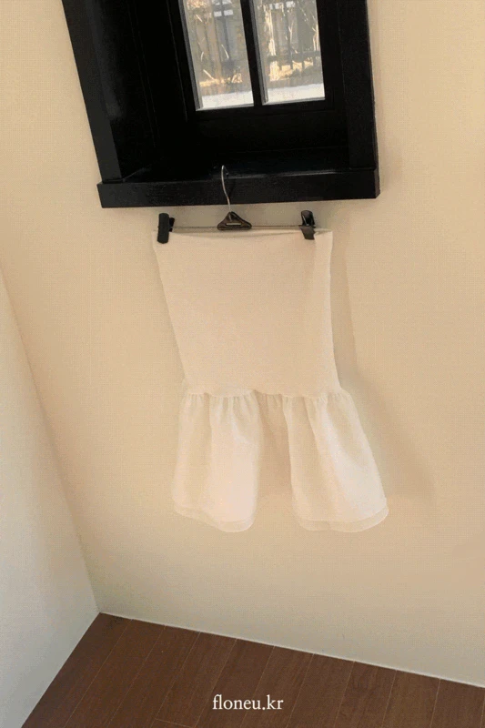 (당일)knit frill top
