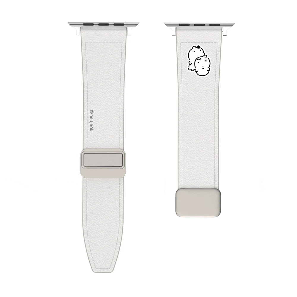 [168cm x 눈멍이] 레더 워치스트랩 꿀꺽 눈멍이