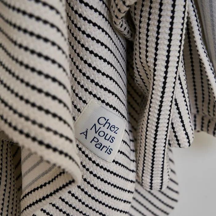 빌라 와플 블랭킷 - 블랙 (130X180) / 소파 스프레드 덮개 가리개 차량용 휴대용 사계절 담요