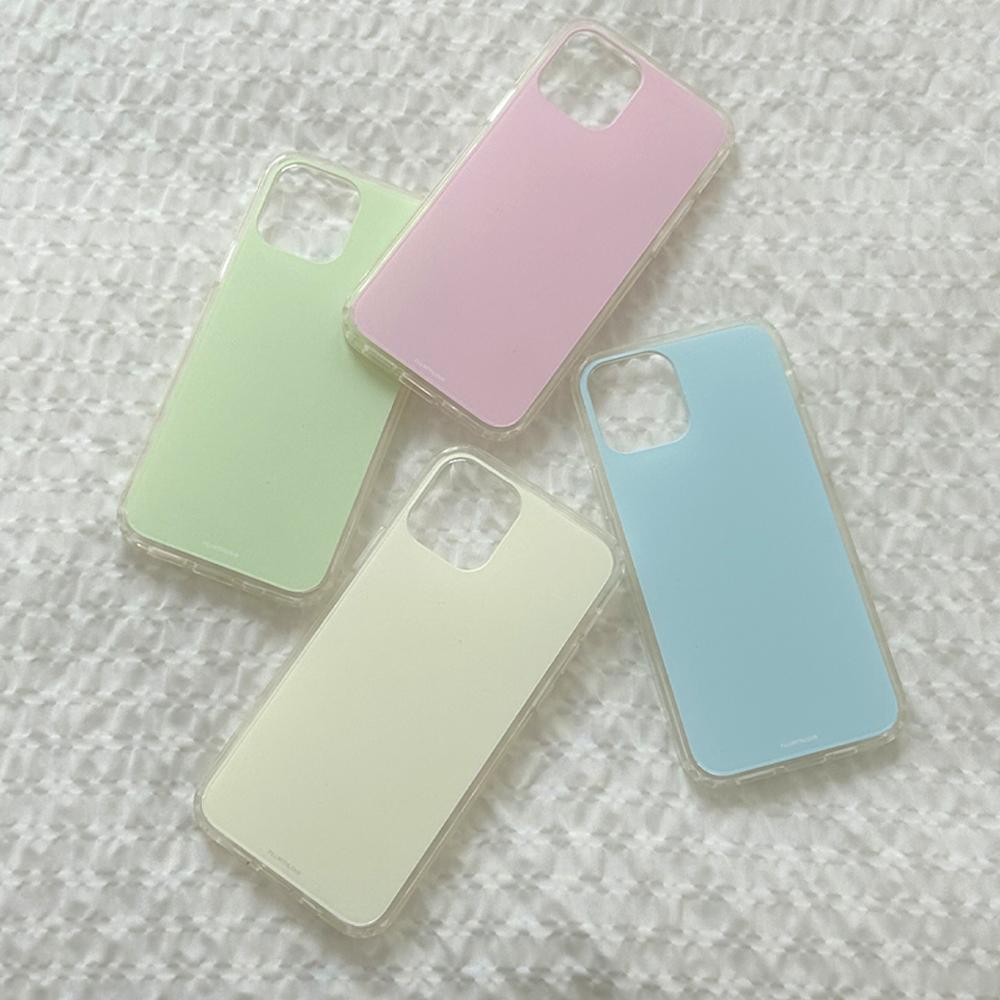 Colourful jelly 젤하드 케이스