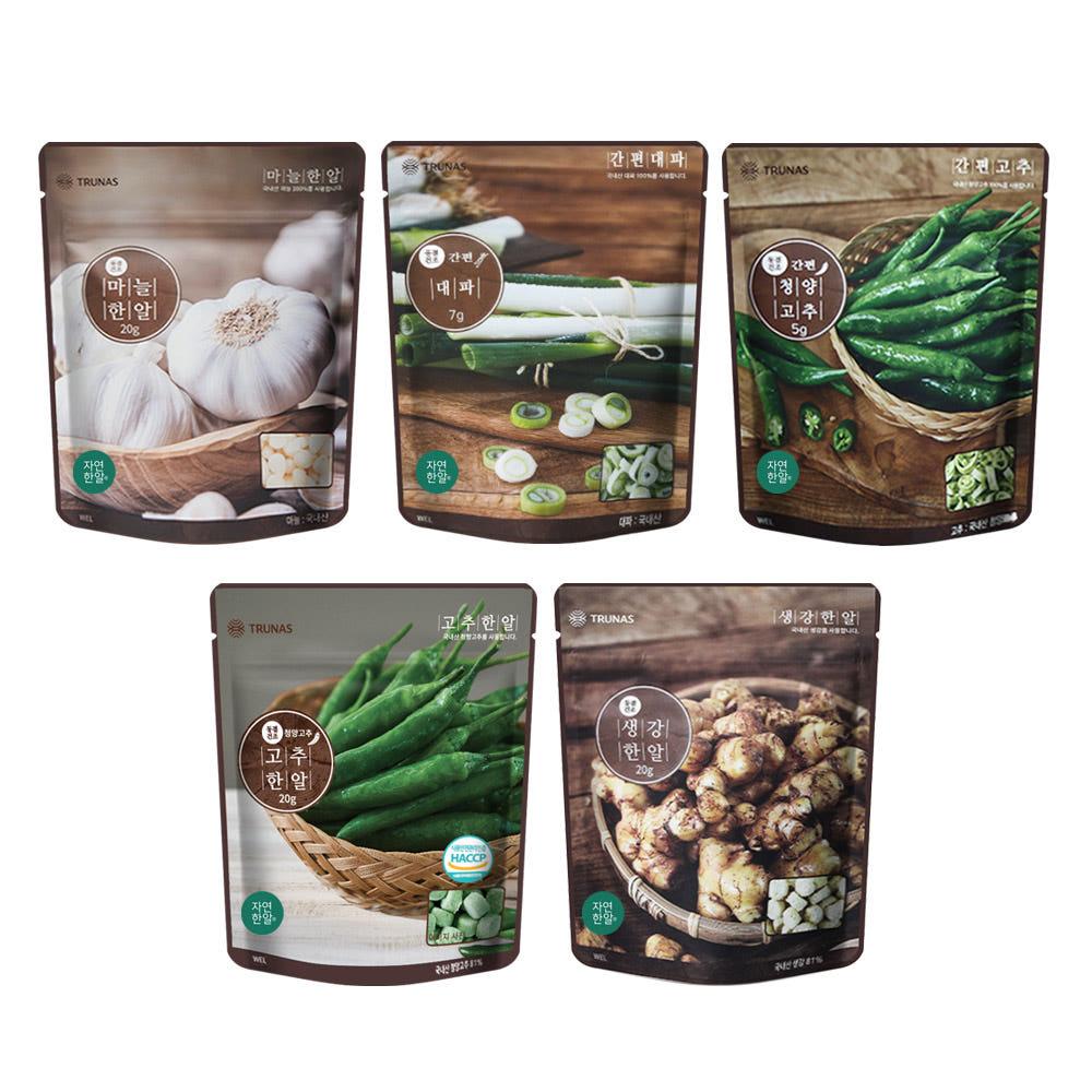 자연한알 마늘한알 동결건조 마늘외 4종 택1 