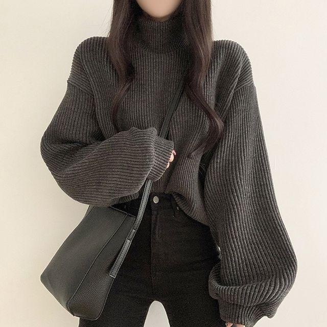 골지 폴라 탄탄 맨투맨티_혀나블리