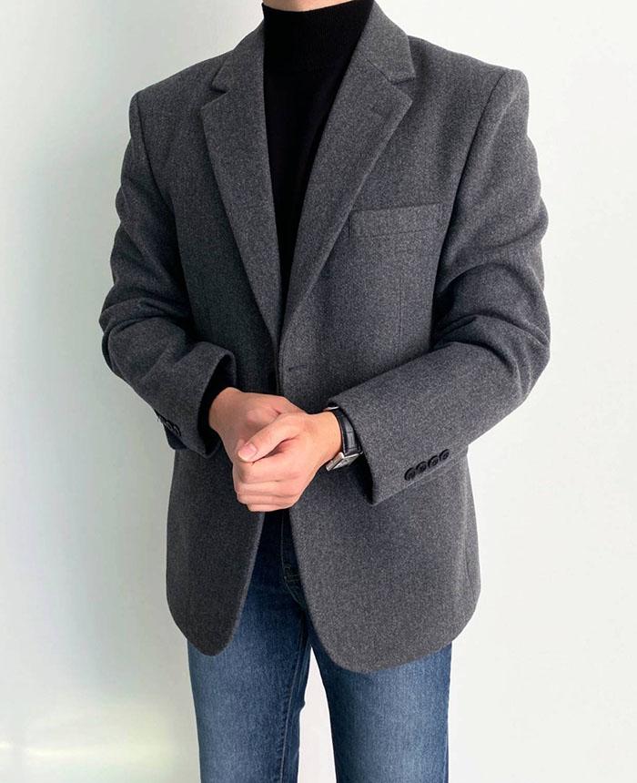 [당일출고]울50% 캐시미어 블레이져 자켓