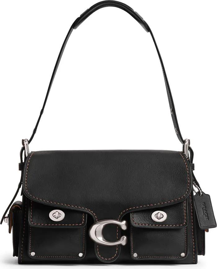 코치 Coach 웨스턴 테비 태비 소프트 카고 레더 숄더백 크로스바디 백 가방