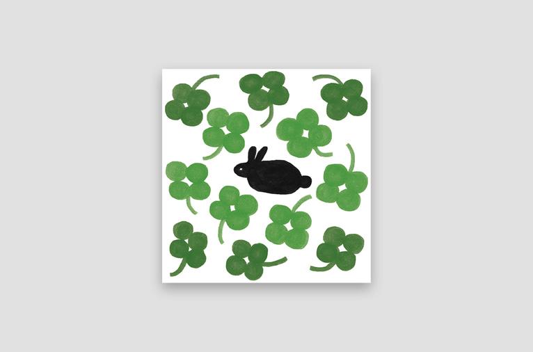 [요리] 검은 토끼 엽서